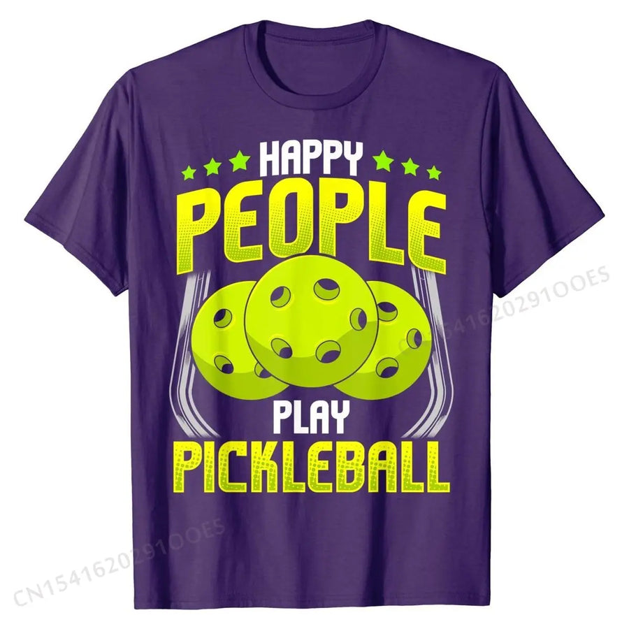 Happy People Play Pickleball T-Shirt