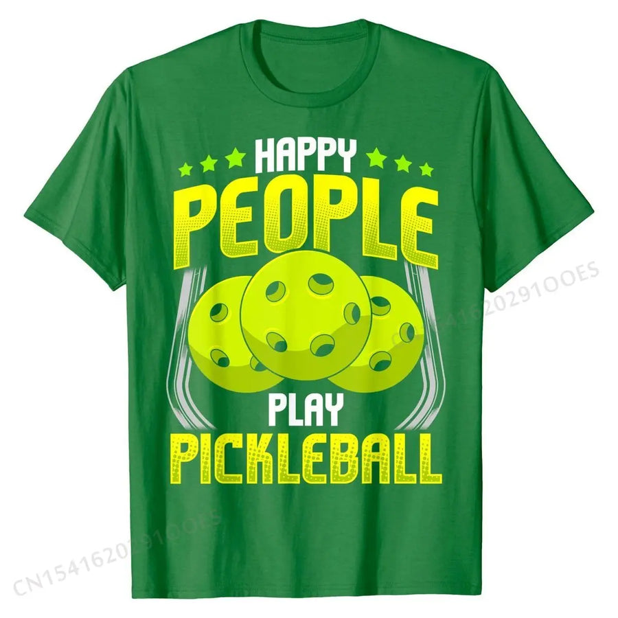 Happy People Play Pickleball T-Shirt