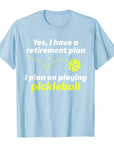 Pickleball Retirement T-Shirt For Men