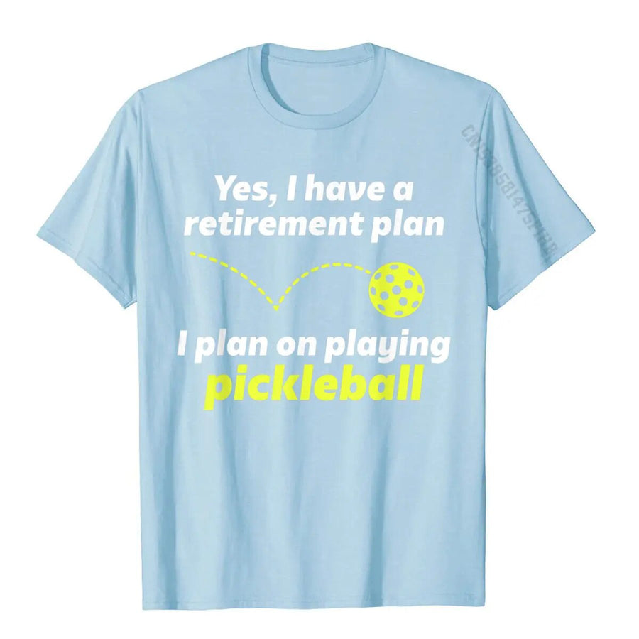 Pickleball Retirement T-Shirt For Men