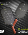 Obria Sports Pickleball Paddle With 3KTwilled Carbon Fiber Surface