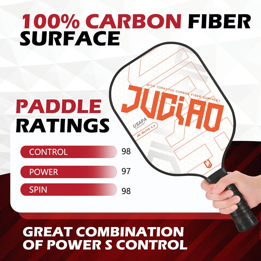 Pickleball Paddles USAPA Compliant Includes and 4 Balls