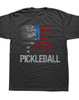 Pickleball Paddle Flag T-Shirt