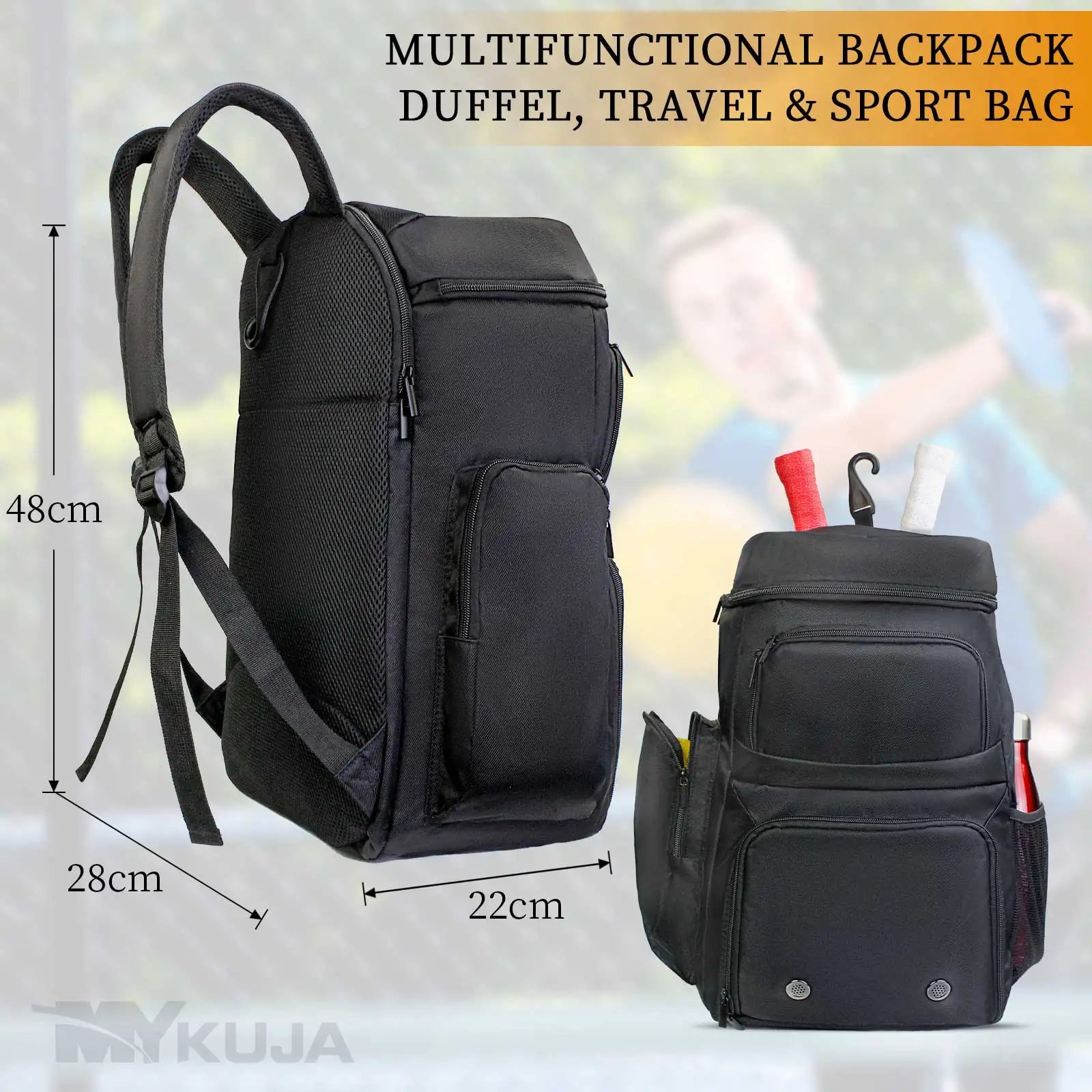 Pickleball bag backpack with shoe compartment dinkdreams