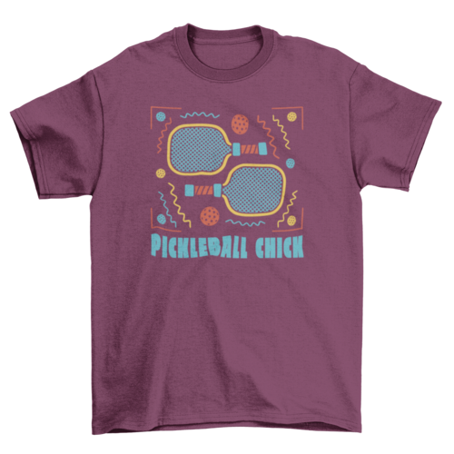 Pickleball chick t-shirt