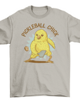 Chick playing pickleball sport t-shirt