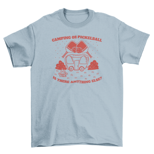 Pickleball and rv truck t-shirt